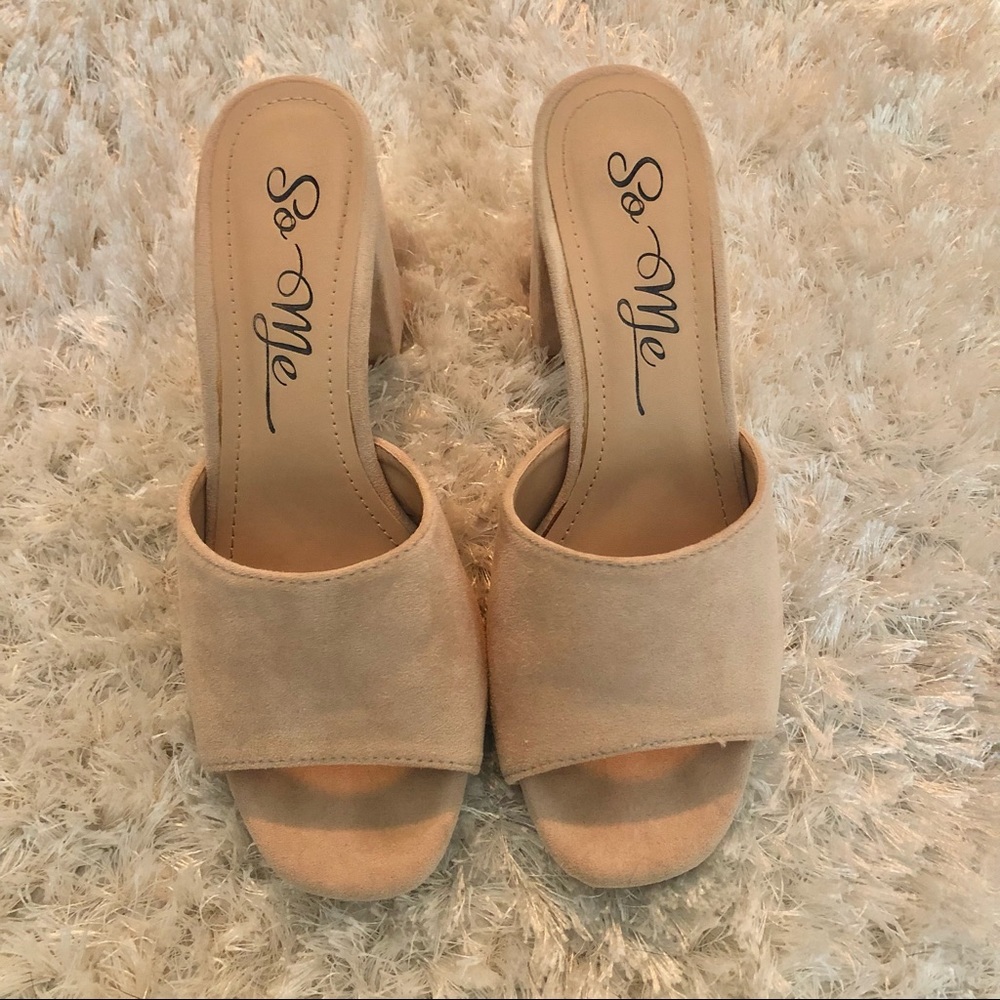 So Me Blush Block Heel